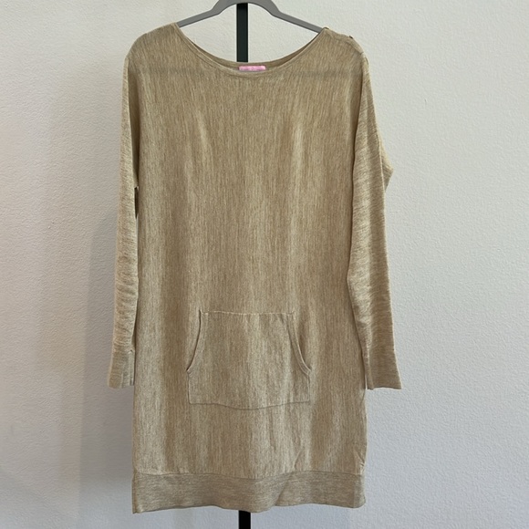 Lilly Pulitzer Lightweight Cotton/Wool Sweater Dress (Size Medium) - Picture 8 of 10